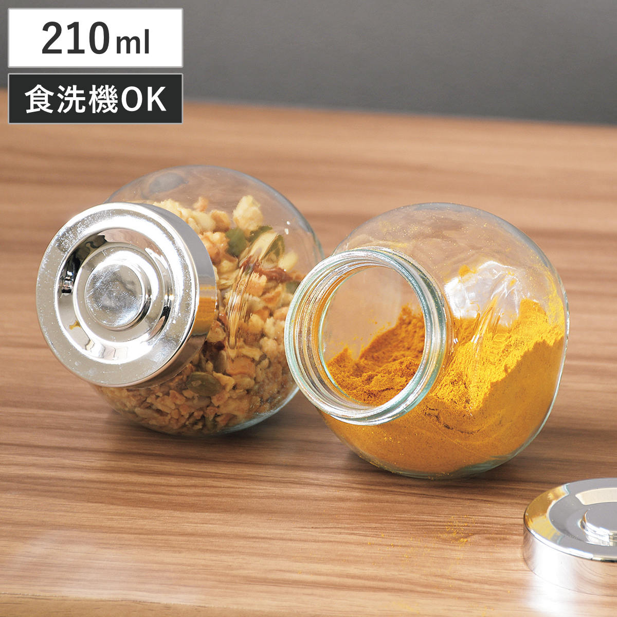 楽天市場】キャンディーポット グラスポット 足つき ガラス 容器