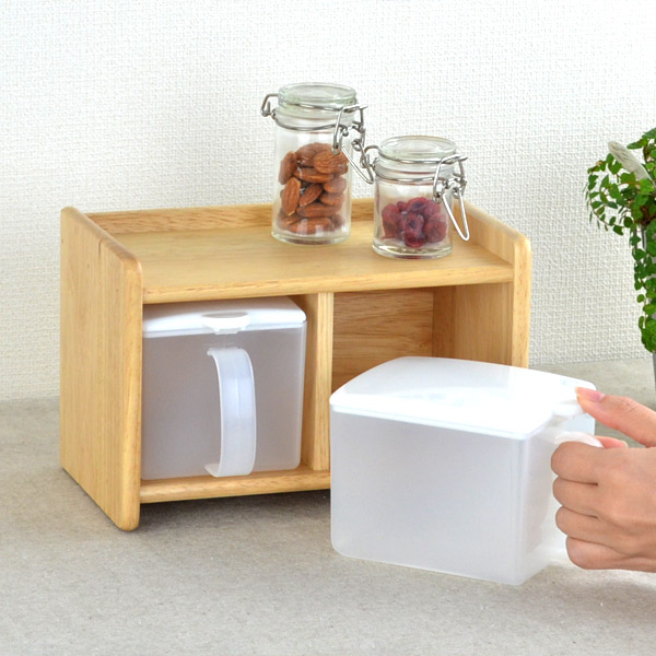 楽天市場】調味料ラック 保存容器 クローブ 調味料ストッカー 2個組