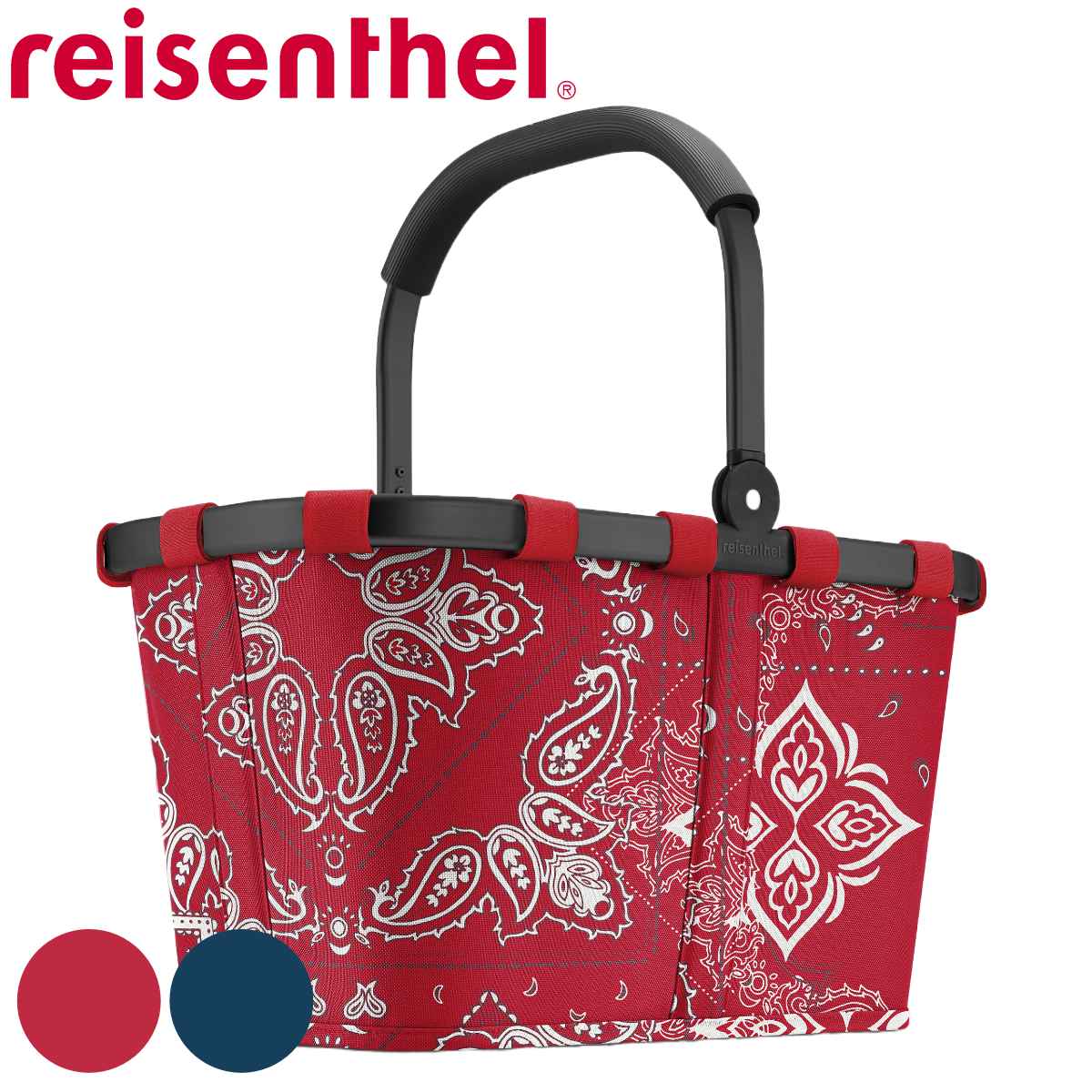 楽天市場】買い物カゴ ライゼンタール CARRYBAG （ reisenthel