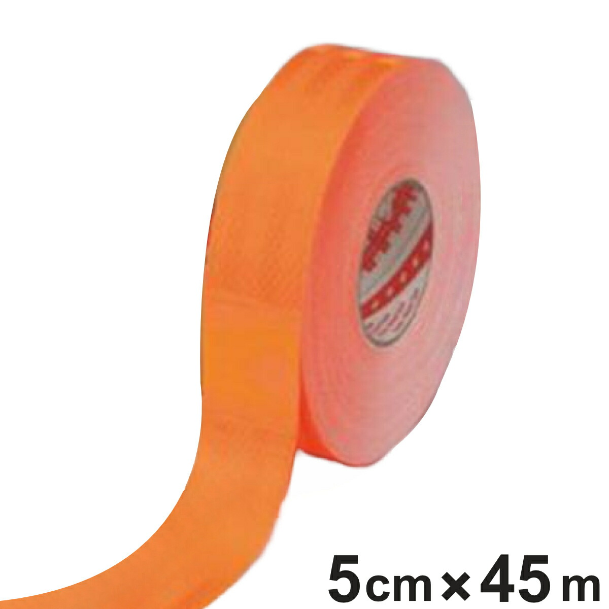 反射テープ 高輝度タイプ 5cm×45ｍ 蛍光オレンジ （ リフレクター 安全用品 ）