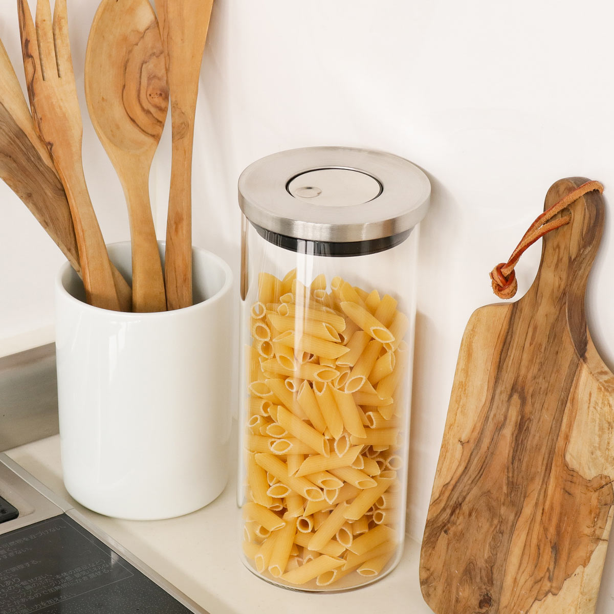 楽天市場】保存容器 プレス キャニスター パスタ SALUS （ セイラス