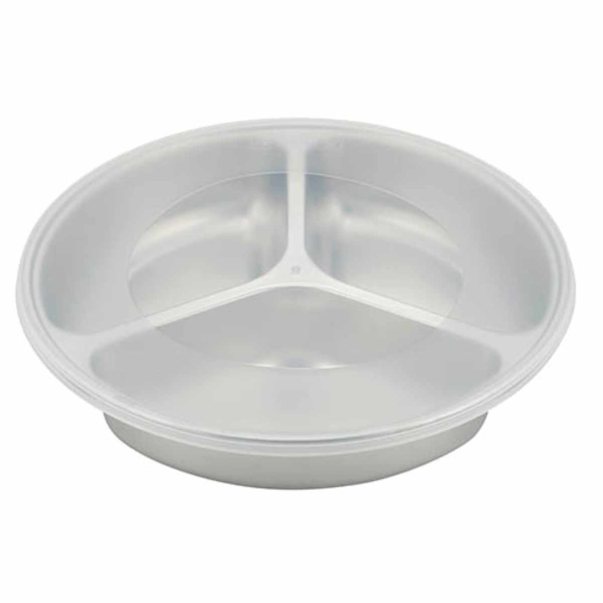 楽天市場】ランチプレート フタ付き 19.5cm S ステンレス （ 食洗機