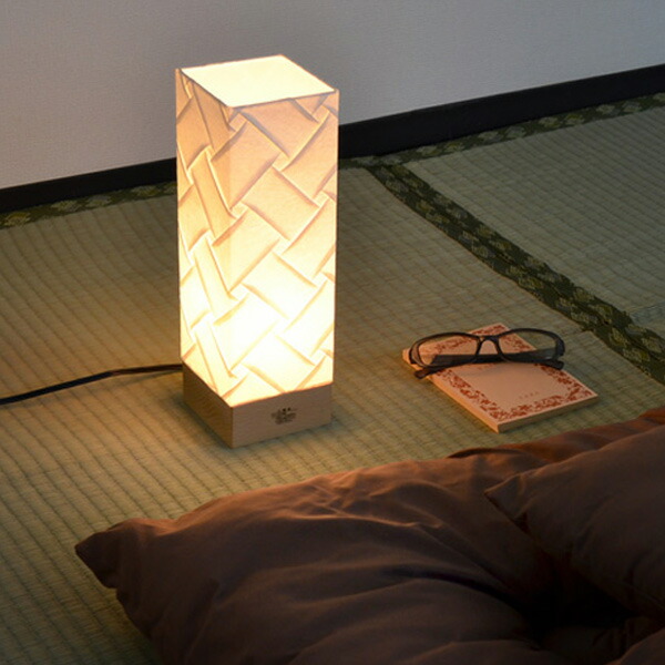 Livingut Table Light Japanese Paper Pleats Corner Type Vega