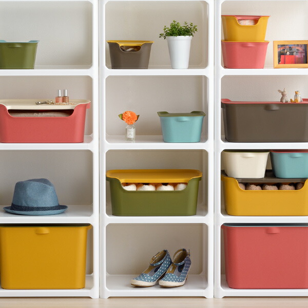 納めるブース カタス L 衿ボックス 内側ボックス 抽出 同色10個組 送料無料 収納ケース 収納 プラスチック ケース ボックス 手あそび箱 おもちゃ 収納 衣服収納 充実した大きさ インナーケース シック 日本製 Acilemat Com