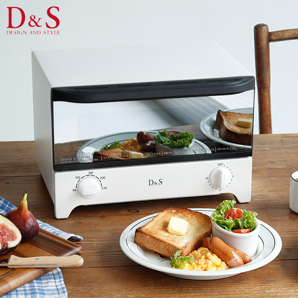 オーブントースター 遠赤スチームトースター 4枚焼き K-TS6-PA