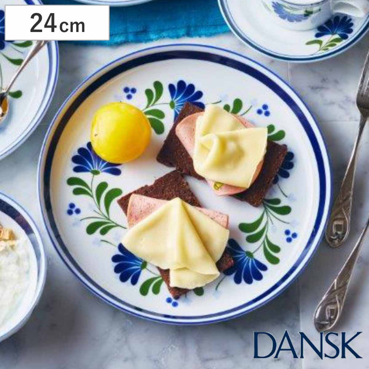 楽天市場】ダンスク DANSK サラダプレート 22.5cm ビストロ 洋食器 （ 北欧 食器 オーブン対応 電子レンジ対応 食洗機対応 磁器 皿  プレート 中皿 おしゃれ 器 ） : リビングート 楽天市場店