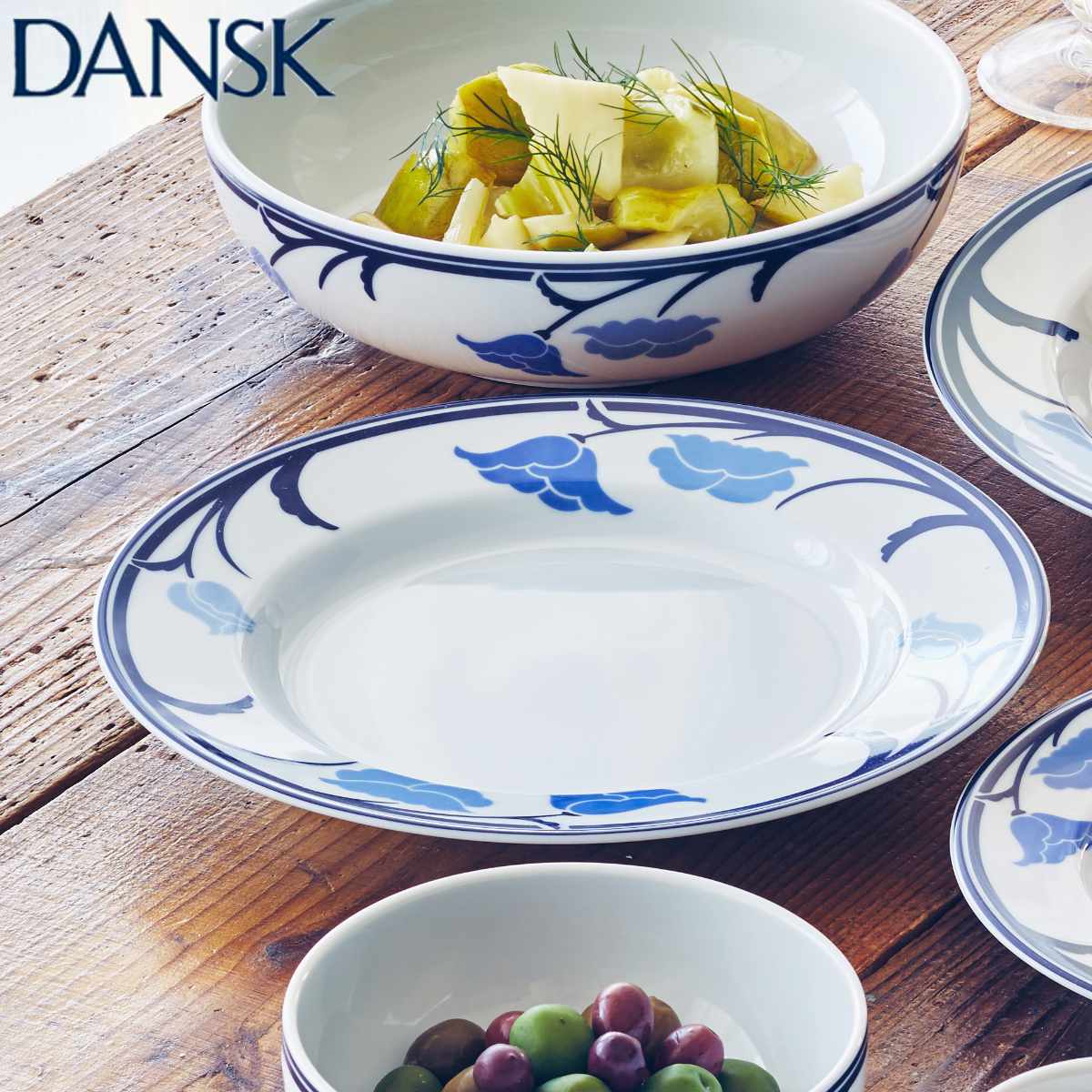 楽天市場】ダンスク DANSK サラダプレート 22.5cm ビストロ 洋食器 （ 北欧 食器 オーブン対応 電子レンジ対応 食洗機対応 磁器 皿  プレート 中皿 おしゃれ 器 ） : リビングート 楽天市場店