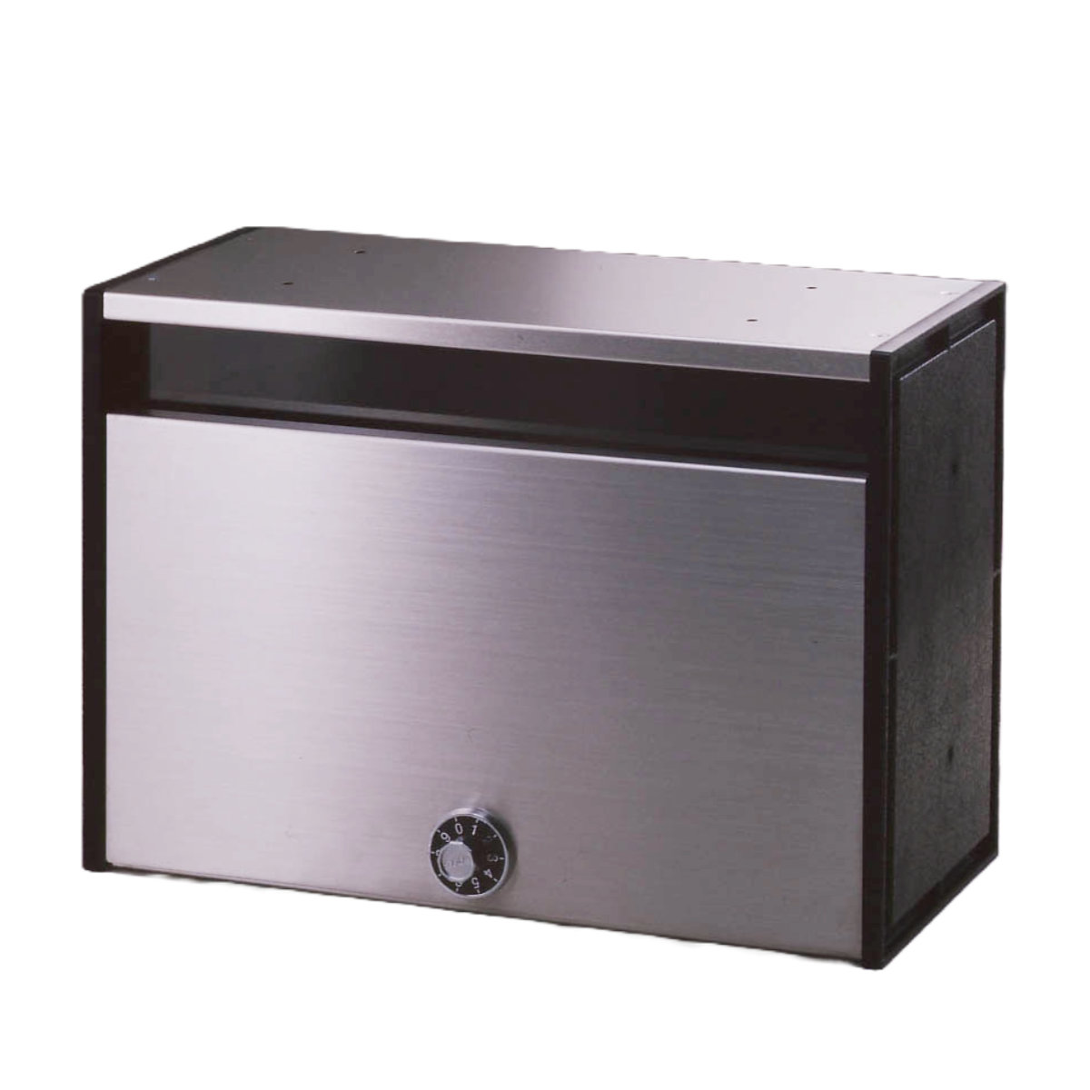 グリーンライフ 郵便ポスト ステンレスポスト カムロック錠 PH-58P A4封筒が入る 奥行15.0×高さ30.0×幅37.5cm