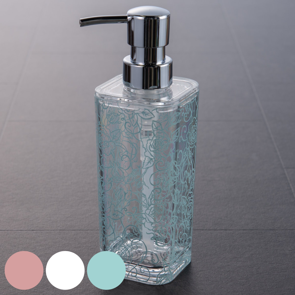 楽天市場】シャンプー ボトル ディスペンサー セット 角型