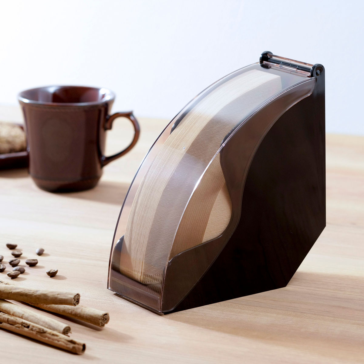 コーヒー　ドリップフィルターカバー　2個セット売り Amazon | 100枚 使い捨て コーヒーフィルターペーパー V字型