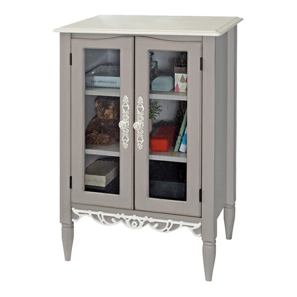 楽天市場】本棚 ディスプレイラック フレンチシャビー Belle 幅55cm