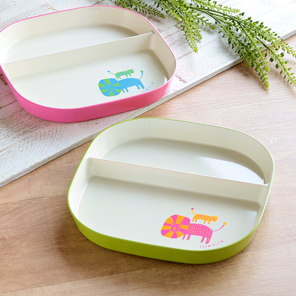 楽天市場 ランチプレート 24cm Isso Ecco Animal 食器 子供用食器 プラスチック 日本製 食洗機対応 電子レンジ対応 ランチ皿 大 子供用 仕切り皿 仕切皿 ワンプレート キッズ 子ども おしゃれ かわいい 動物 リビングート 楽天市場店