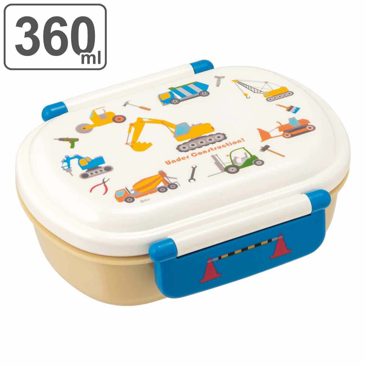楽天市場】お弁当箱 はたらくクルマ 作業車 360ml 抗菌 かわいい
