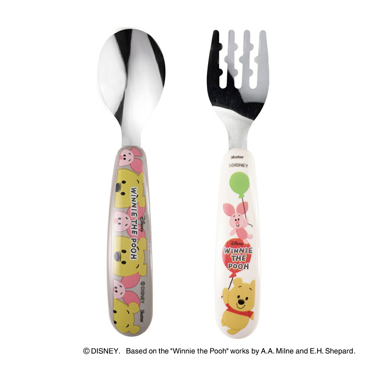 楽天市場】スプーン 13cm プーさん 子供用 ステンレス プラスチック