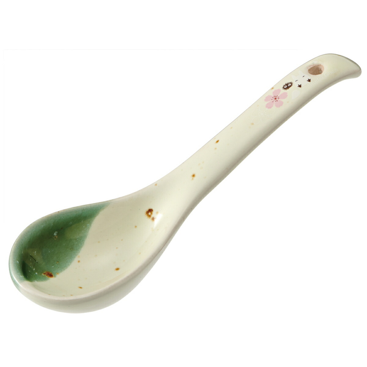 【楽天市場】れんげ 15.5cm トトロ 桜柄 陶磁器 美濃焼 （ 食洗機対応 レンゲ 蓮華 カトラリー まっくろくろすけ ジブリ ...