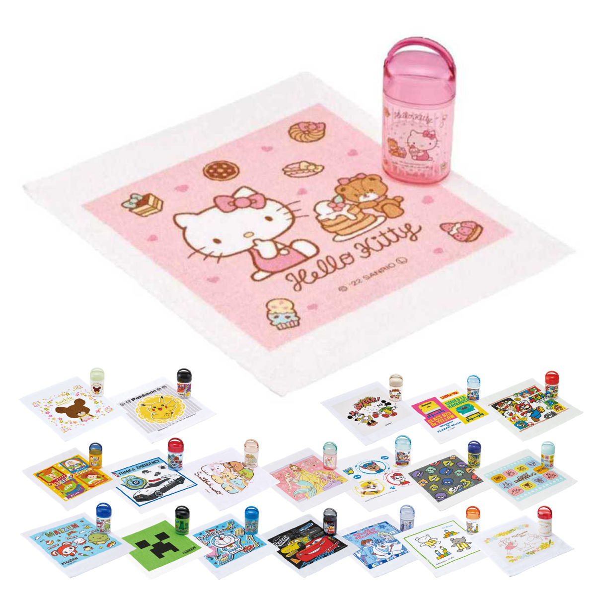 楽天市場】おしぼりセット ハローキティ 80's 子供用 キャラクター