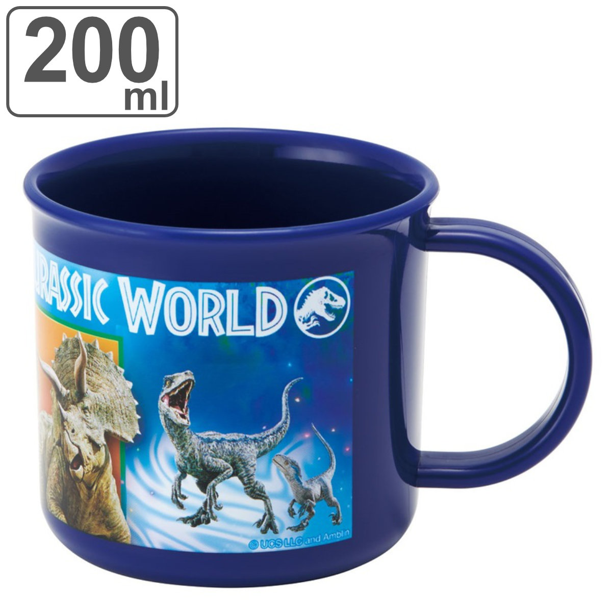 楽天市場】コップ 食洗機対応プラコップ ジュラシックワールド