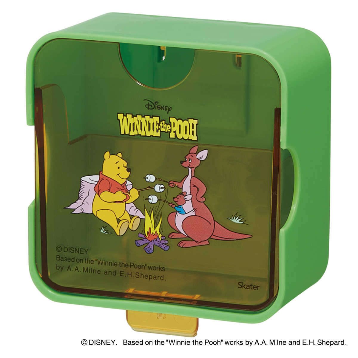 楽天市場】冷蔵庫収納 マグネット式スイング小物ポケット くまのプー