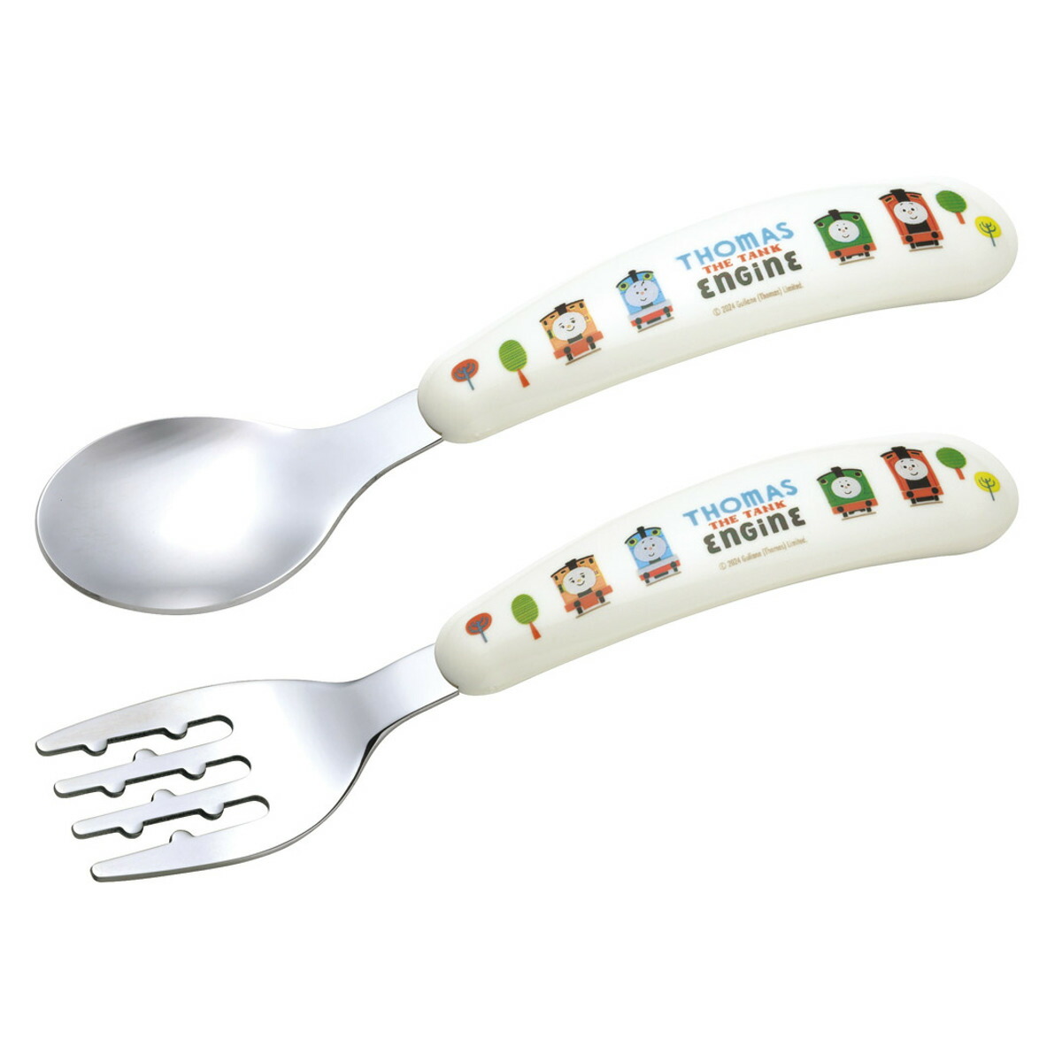 楽天市場】きかんしゃトーマス ベビースプーン フォークセット 日本製
