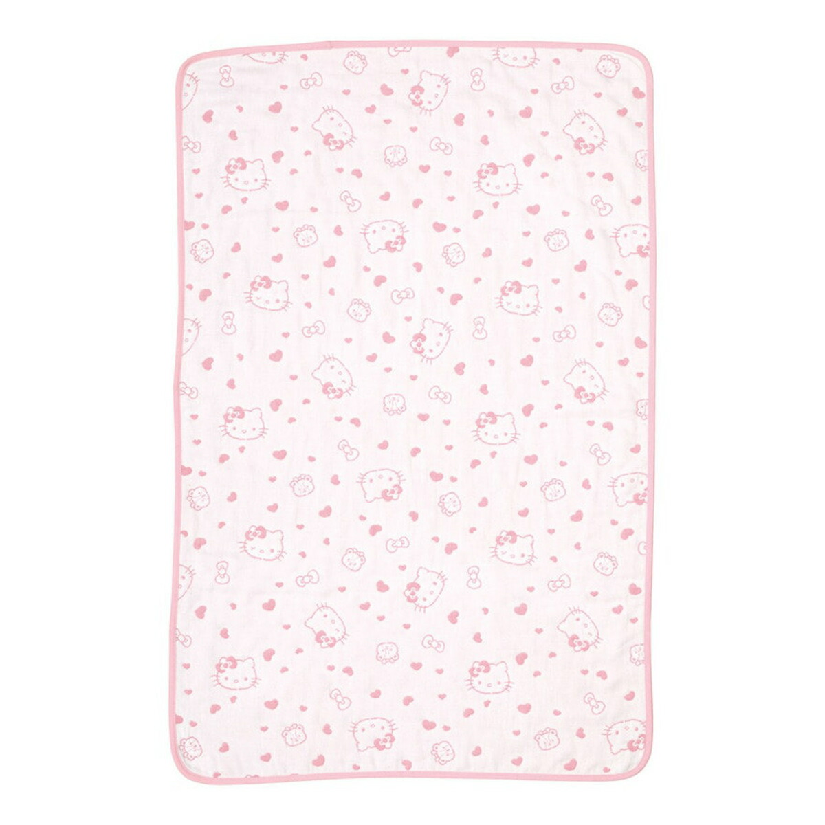 楽天市場】ベビーバスタオル 綿100％ ガーゼ パイル ハローキティ