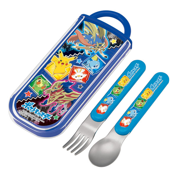楽天市場 コンビセット スライド式 スプーン フォーク ポケットモンスター ソード シールド 子供 カトラリー キャラクター 子供用 幼稚園 保育園 食洗機対応 キッズ スプーン フォーク 食洗機ok ポケモン リビングート 楽天市場店