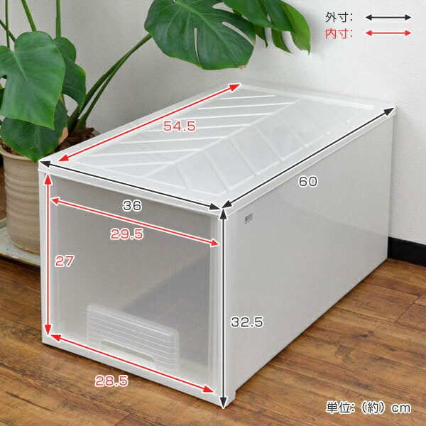 【楽天市場】収納ケース 深型 押入れ収納 FT 引き出し プラスチック （ 収納ボックス 収納 衣装ケース クローゼット収納 衣類ケース