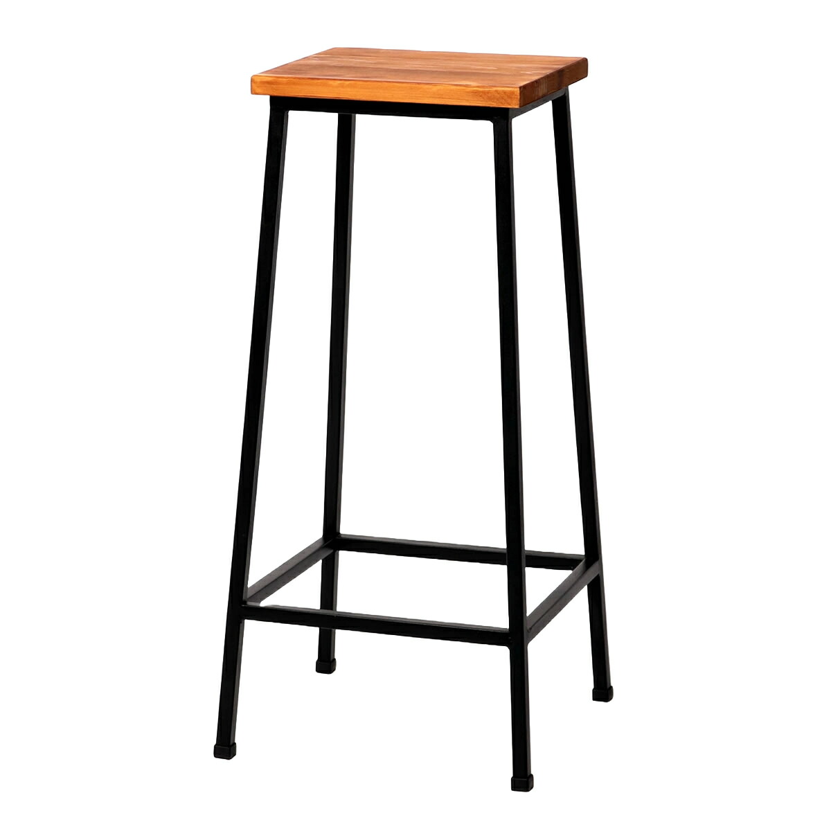 楽天市場】スツール 天然木製 ロータイプ 座面高49cm ブリック