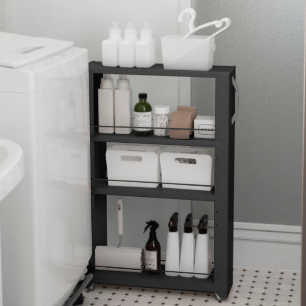 珍しい 楽天市場 隙間収納 幅10cm 高さ85cm キッチンストッカー トールワゴン キャスター付き 送料無料 すき間収納 隙間ラック スリムラック キッチンラック キッチンワゴン 可動棚 スパイスラック 調味料ラック スチールラック キッチン収納 リビングート 楽天