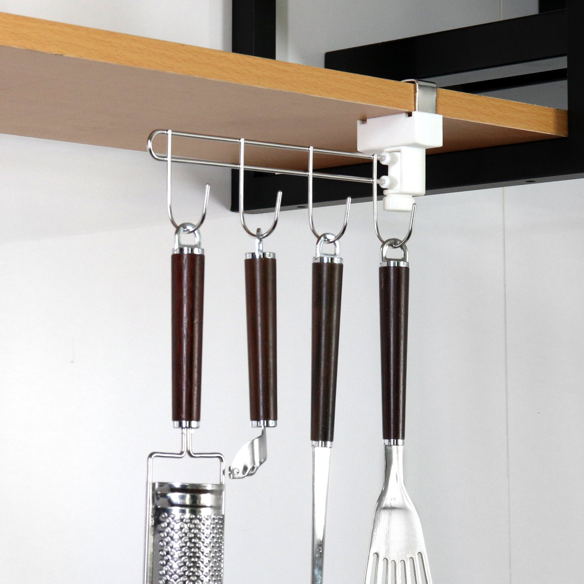 楽天市場】YAMAZAKI プレート 戸棚下キッチンツールフックフック