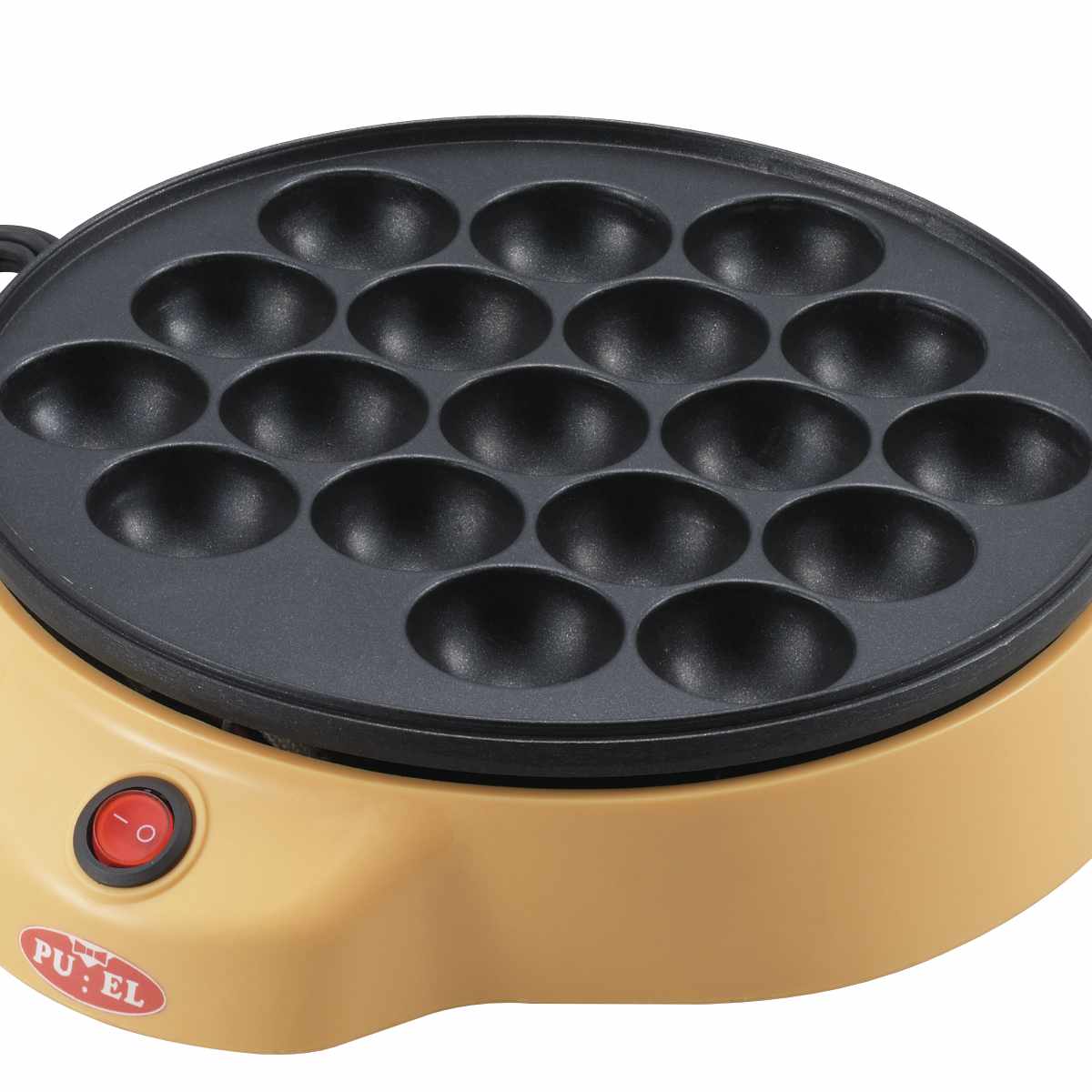 市場 たこ焼きプレート たこ焼き器 ホットプレート プエル タコ焼きプレート 丸型 タコ焼き器 18穴