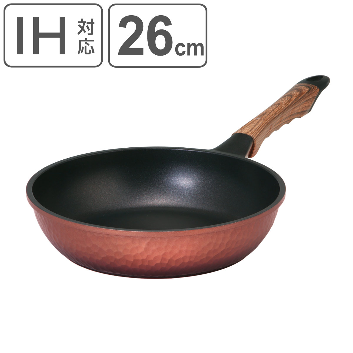 楽天市場】フライパン 28cm IH対応 槌目フライパン （ ガス火対応 炒め