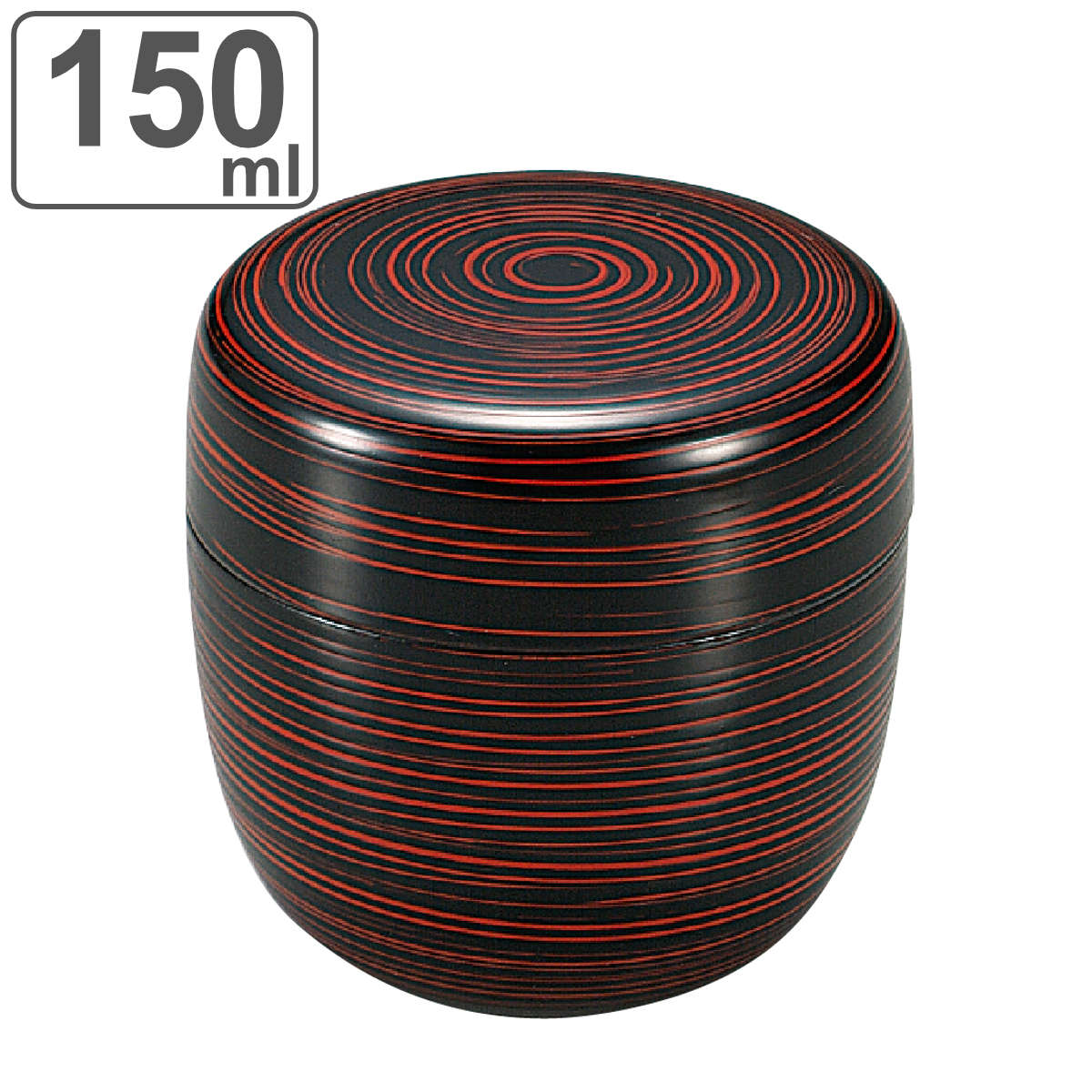 楽天市場】茶筒 380ml 朱桜 黒椿 HAKOYA （ おしゃれ 日本製