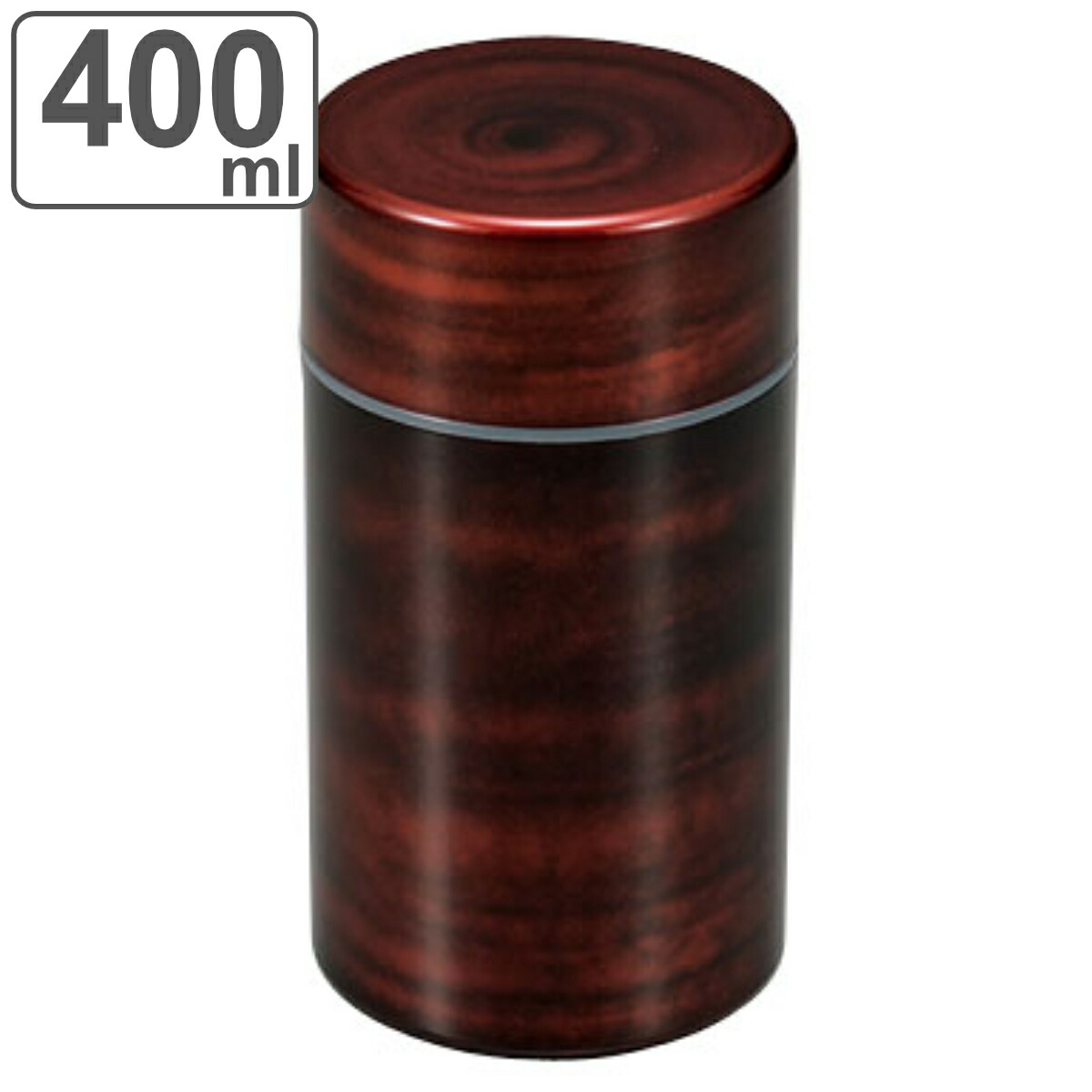 楽天市場】茶筒 380ml 朱桜 黒椿 HAKOYA （ おしゃれ 日本製