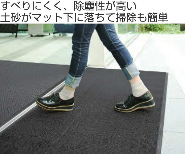 玄関マット 屋外 業務用 7ミリ厚 滑りにくい 加工 薄い 屋外マット 防藻剤 日本製 玄関 防カビ 120×240cm スーパーダスピット ( 除去 土砂 砂 防炎適合品 オフィス マット 送料無料 抗菌 ) サイズオーダー 屋外用 カーペット・マット・畳 | windowmaker.com