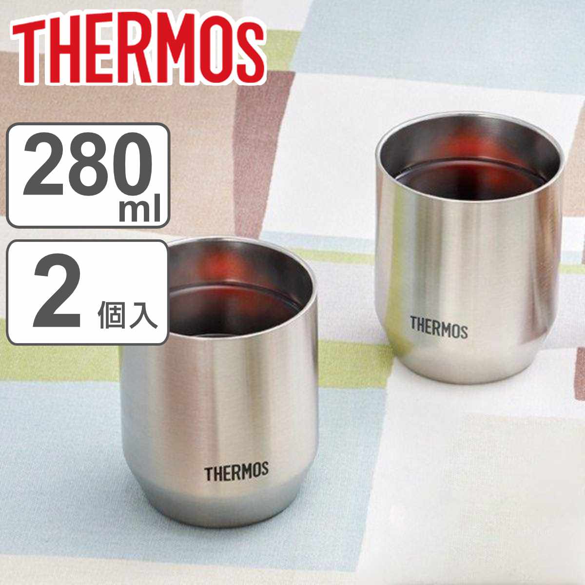 THERMOS NEIGHBORHOOD ステンレスマグカップ 2個セット
