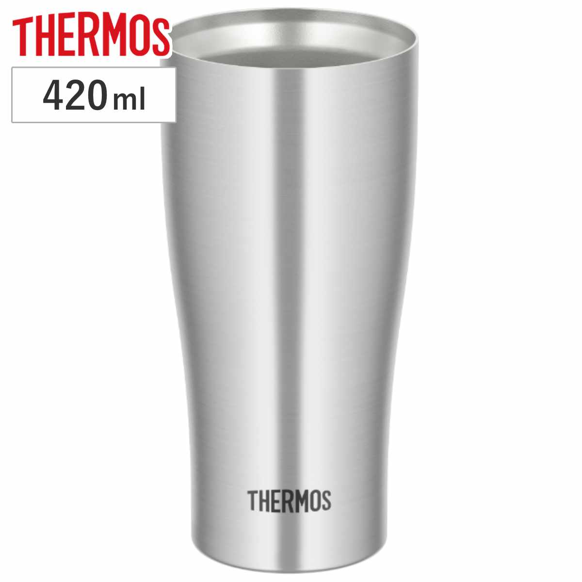 楽天市場】サーモス タンブラー 真空断熱 420ml JDM-421 ステンレス