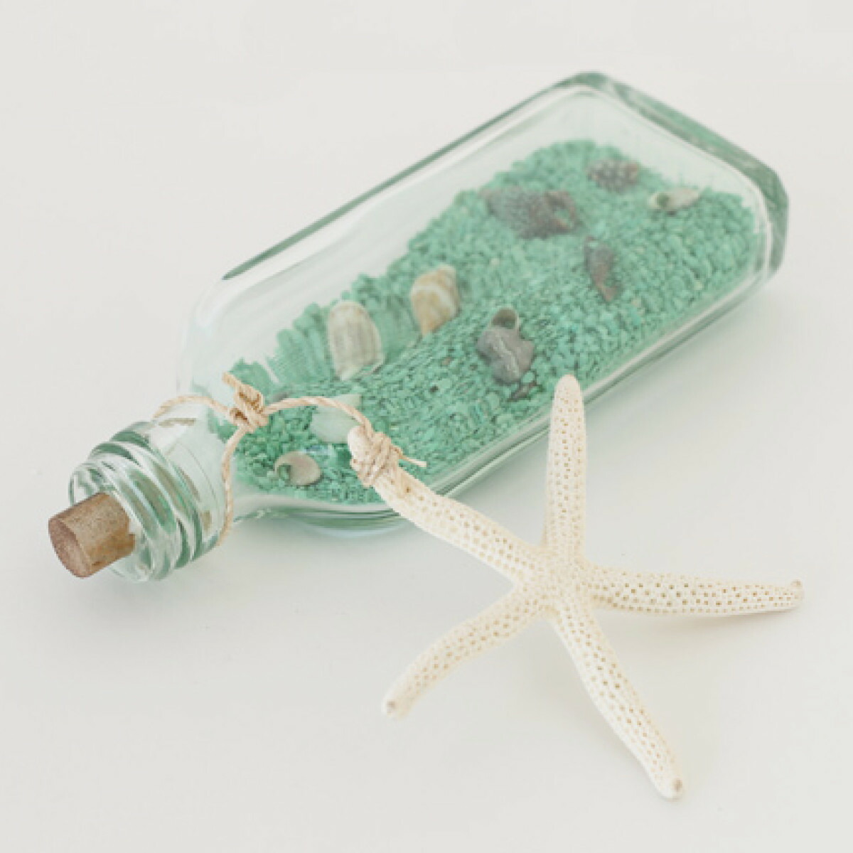 楽天市場】置物 スターシェルボトル （ 置き物 オブジェ マリン