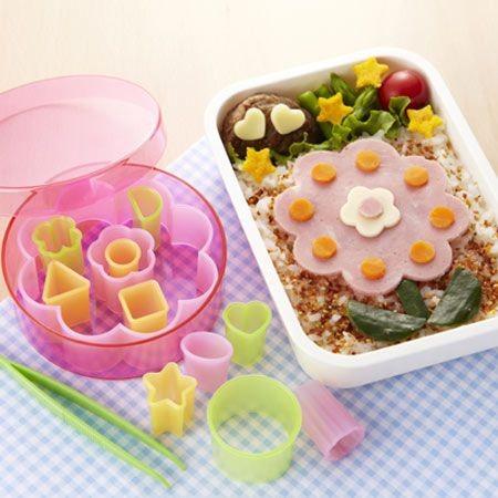 楽天市場 抜き型 ハム チーズ抜き型収納セット キャラ弁 お弁当抜き型 デコ弁 お弁当グッズ リビングート 楽天市場店