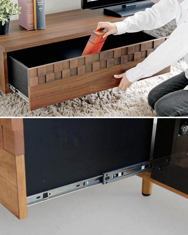 メーカー包装済 テレビ台 ローボード エスニック調 市松模様 Bucash 幅180cm 送料無料 テレビラック Tv台 Tvボード リビング収納 脚付き 完成品 Tvラック 収納 ラック リビングボード ガラス フラップ扉 木目 モダン おしゃれ アウトレット送料無料