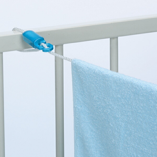 楽天市場 洗濯ロープ 物干しロープ 5m ランドリーロープ 物干し 洗濯 ロープ 洗濯物干し 物干し竿 簡単固定 丈夫 出張 旅行 室内干し ベランダ リビングート 楽天市場店