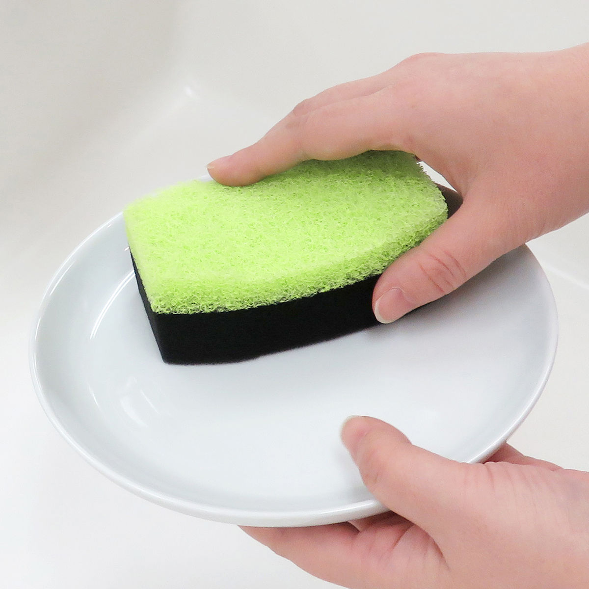 楽天市場】キッチンスポンジ 速泡乾 抗菌メッシュ食器洗い （ スポンジ