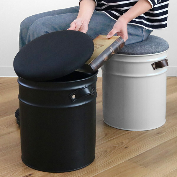 スツール Sgabello Contenitore Multiuso Sgabello Contenitore in Plastica Impilabile di Grande capacit/à per Soggiorno Camera da Letto Bagno