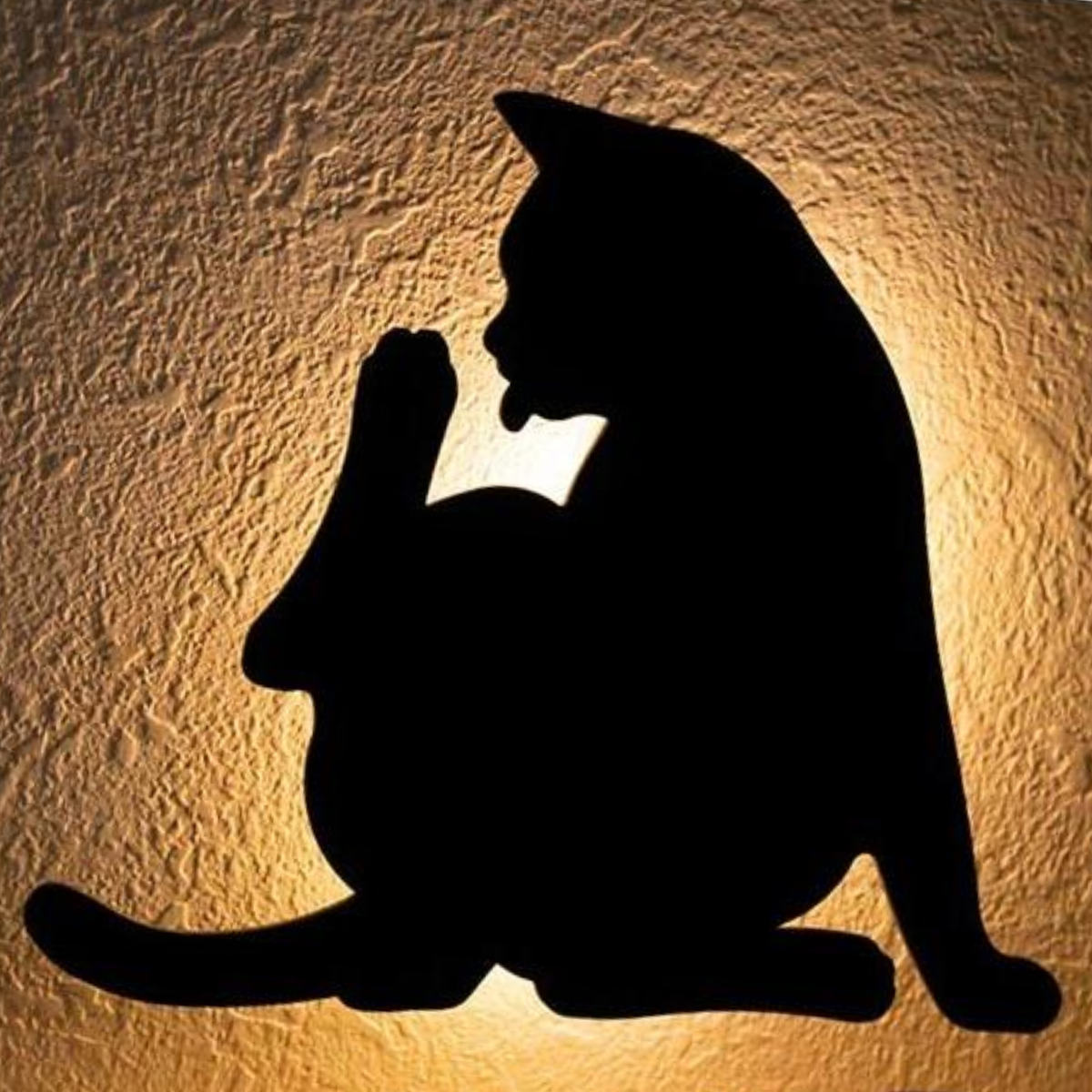 楽天市場】LEDライト Thats Light！ CAT WALL LIGHT かりかり （ 足元