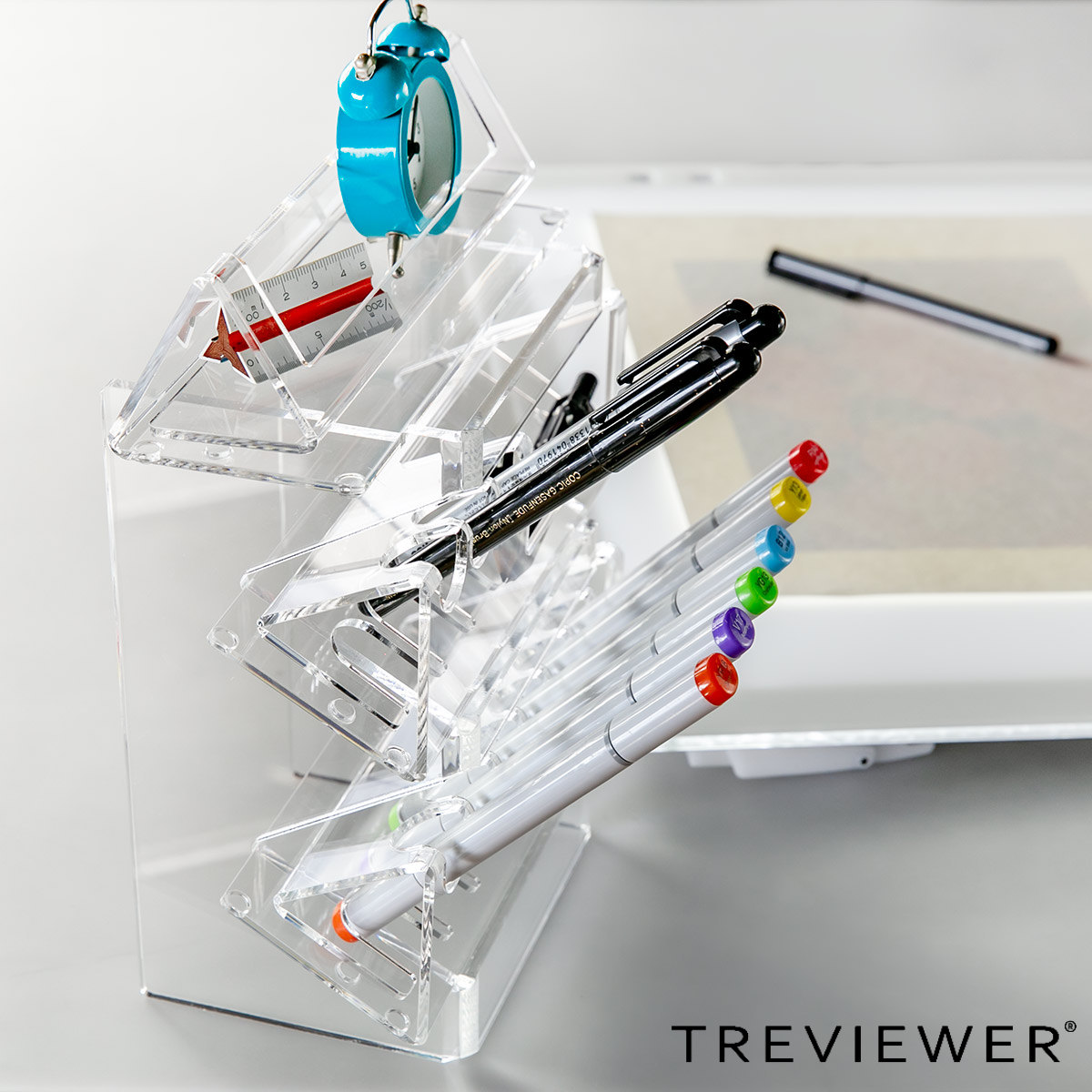 楽天市場】【日本製】 ペンスタンドセットアップ（2種） トレビュアー