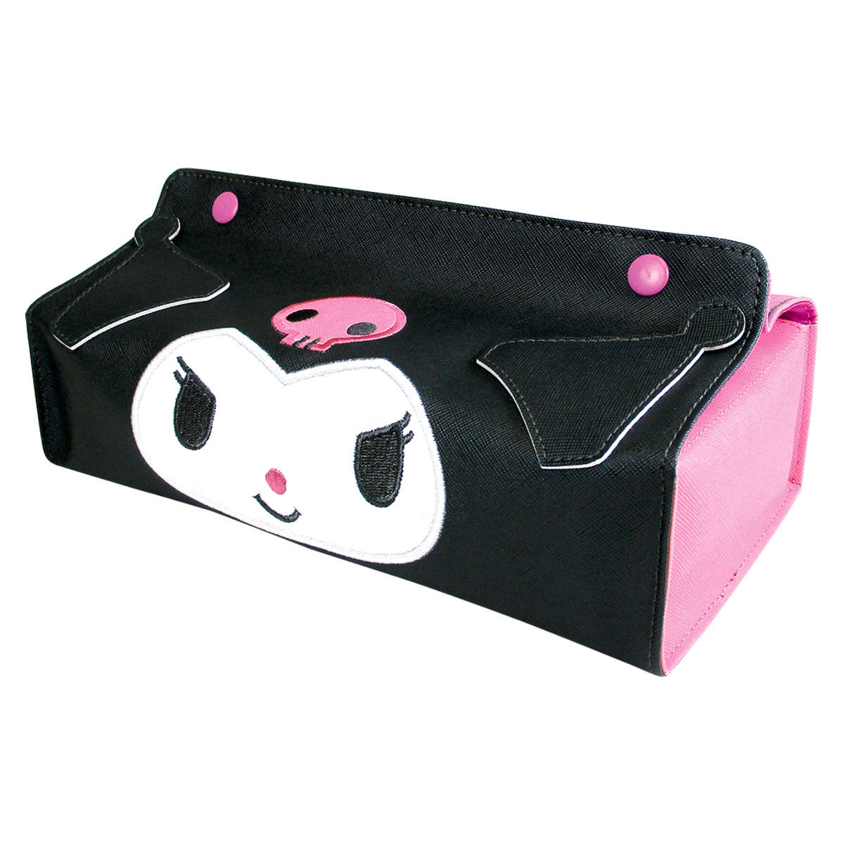 ティッシュケース サンリオドアップティッシュカバー クロミ クロミちゃん グッズ ティッシュカバー 置き型 ティッシュ 収納 ケース サンリオ かわいい キャラクター ティッシュ入れ カバー フェイス 発売モデル