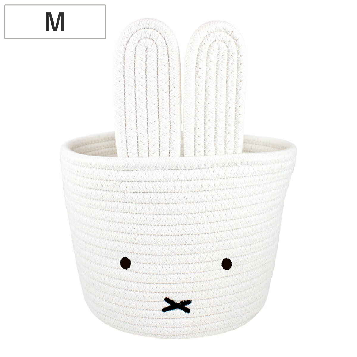 楽天市場】小物入れ ミッフィー ロープバスケット（L・M・S）【公式