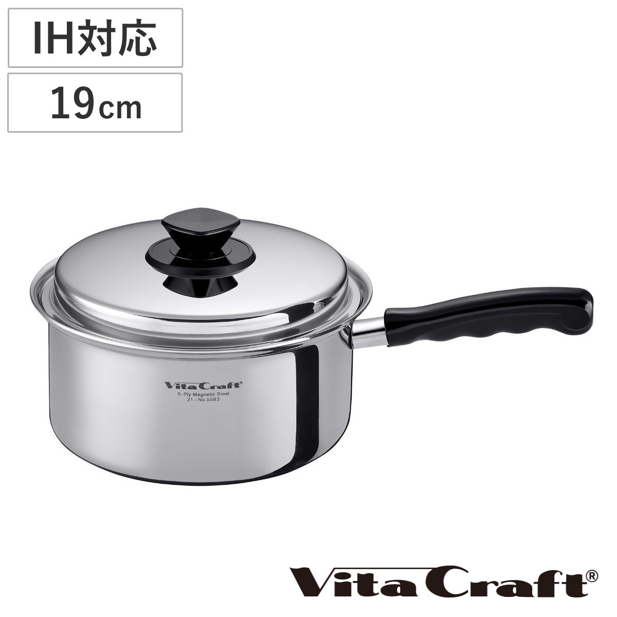 楽天市場】Vita Craft ビタクラフト 片手鍋 2L IH対応