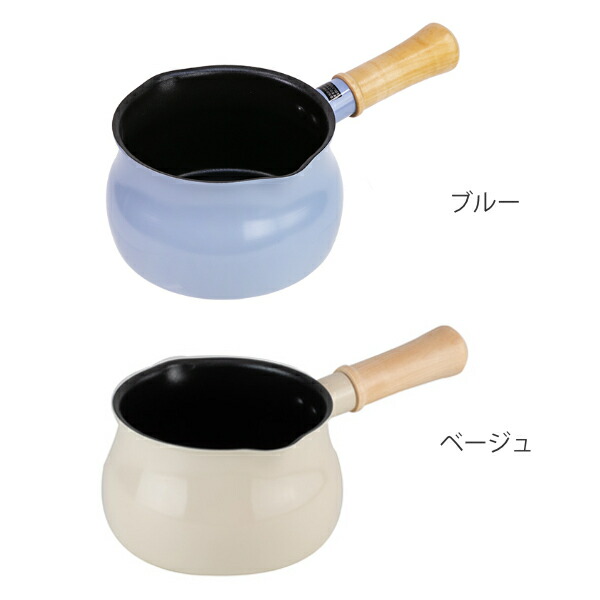 2021激安通販 コンパクト ふっ素加工IH対応両口付鍋16cm