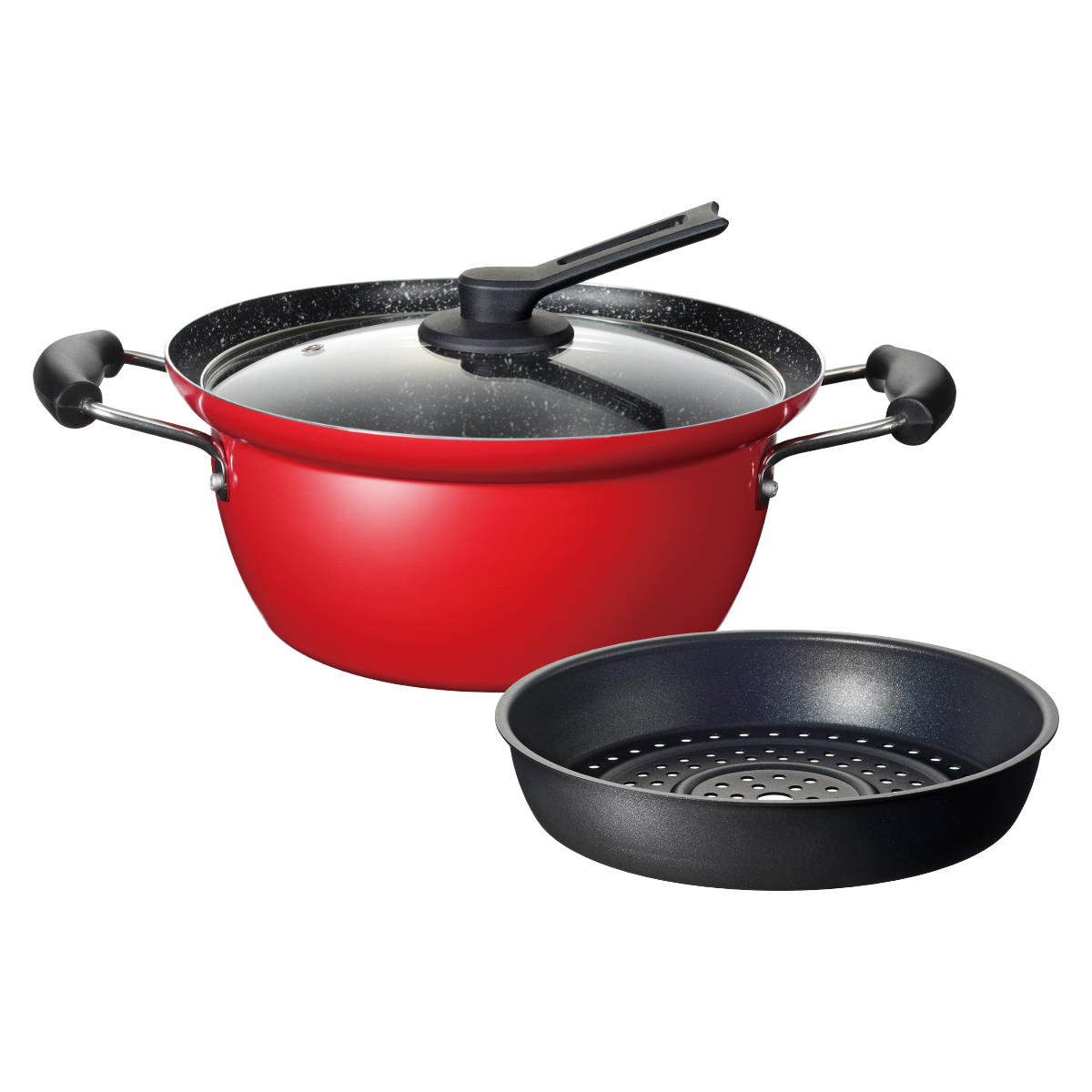 楽天市場】IH対応 両手鍋 にこみーな 20cm RB-1695