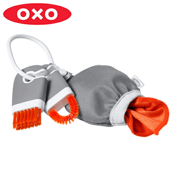 OXO Oxo Keyboard Cleaner 3 Piece Set LCD Cleaner PC Cleaner Brush Microfiber Desk Cleaning (Cleaning Brush, Computer LCD OA Brush, Smartphone Glasses, Glasses, Dust Stain Remover)